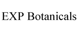 EXP BOTANICALS trademark