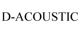 D-ACOUSTIC trademark