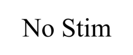NO STIM trademark