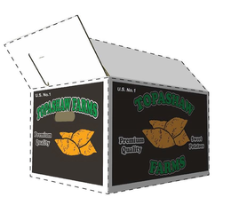 U.S. NO. 1 TOPASHAW FARMS PREMIUM QUALITY SWEET POTATOES trademark