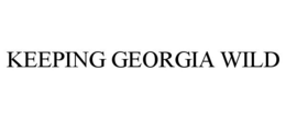KEEPING GEORGIA WILD trademark