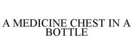 A MEDICINE CHEST IN A BOTTLE trademark