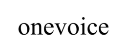 ONEVOICE trademark