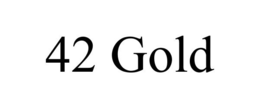 42 GOLD trademark