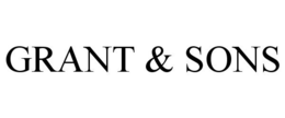 GRANT & SONS trademark