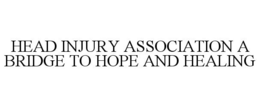 HEAD INJURY ASSOCIATION A BRIDGE TO HOPE AND HEALING trademark