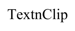 TEXTNCLIP trademark