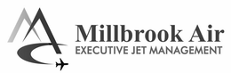 MILLBROOK AIR EXECUTIVE JET MANAGEMENT trademark