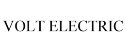 VOLT ELECTRIC trademark