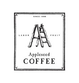 APPLESEED COFFEE SINCE 1998 LABOR FRUIT trademark
