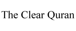 THE CLEAR QURAN trademark