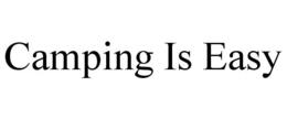CAMPING IS EASY trademark