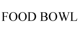 FOOD BOWL trademark
