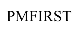 PMFIRST trademark