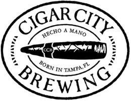 CIGAR CITY BREWING HECHO A MANO BORN INTAMPA, FL CCB trademark