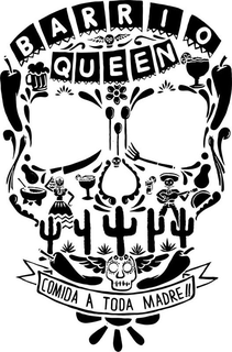 BARRIO QUEEN COMIDA A TODA MADRE trademark