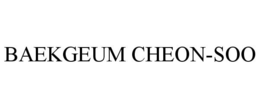 BAEKGEUM CHEON-SOO trademark