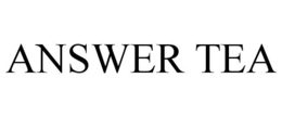 ANSWER TEA trademark