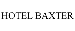 HOTEL BAXTER trademark