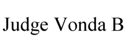 JUDGE VONDA B trademark