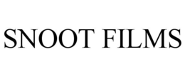 SNOOT FILMS trademark