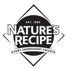 EST. 1982 NATURE'S RECIPE EVERY INGREDIENT COUNTS trademark