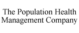 THE POPULATION HEALTH MANAGEMENT COMPANY trademark