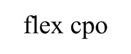FLEX CPO trademark