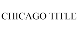 CHICAGO TITLE trademark