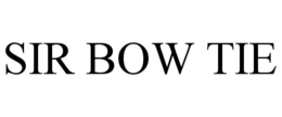 SIR BOW TIE trademark