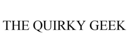 THE QUIRKY GEEK trademark
