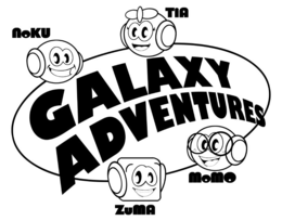 GALAXY ADVENTURES NOKU MOMO TIA ZUMA trademark