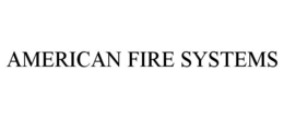 AMERICAN FIRE SYSTEMS trademark