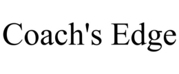 COACH'S EDGE trademark
