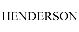 HENDERSON trademark