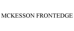 MCKESSON FRONTEDGE trademark