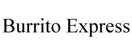 BURRITO EXPRESS trademark