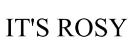IT'S ROSY trademark