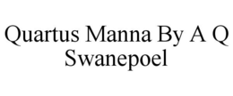 QUARTUS MANNA BY A Q SWANEPOEL trademark