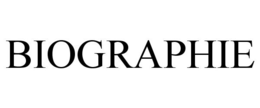 BIOGRAPHIE trademark