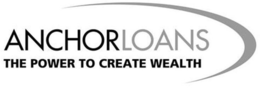 ANCHORLOANS THE POWER TO CREATE WEALTH trademark