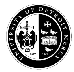UNIVERSITY OF DETROIT MERCY AD MAJOREM DEI GLORIAM 1877 MARIA SEDES SAPIENTIAE 1941 trademark