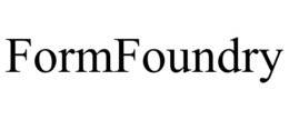 FORMFOUNDRY trademark