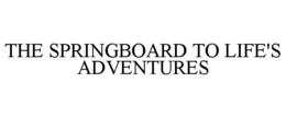 THE SPRINGBOARD TO LIFE'S ADVENTURES trademark