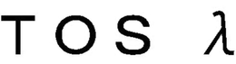TOS trademark