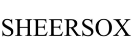 SHEERSOX trademark