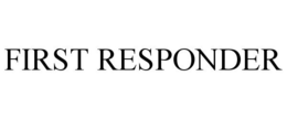 FIRST RESPONDER trademark