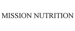 MISSION NUTRITION trademark