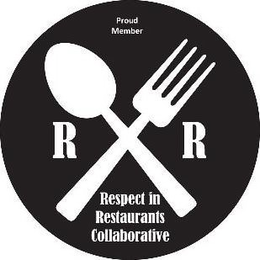 PROUD MEMBER RR RESPECT IN RESTAURANTS COLLABORATIVE trademark