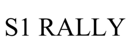 S1 RALLY trademark